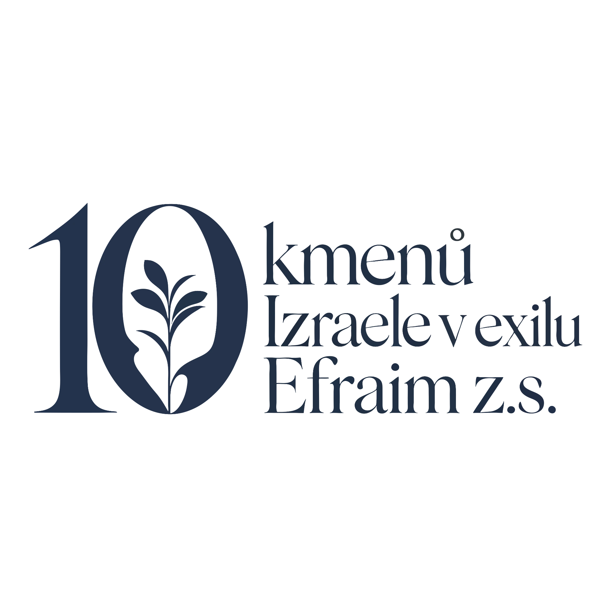 10 kmenů Izraele v exilu Efraim z.s. – logo